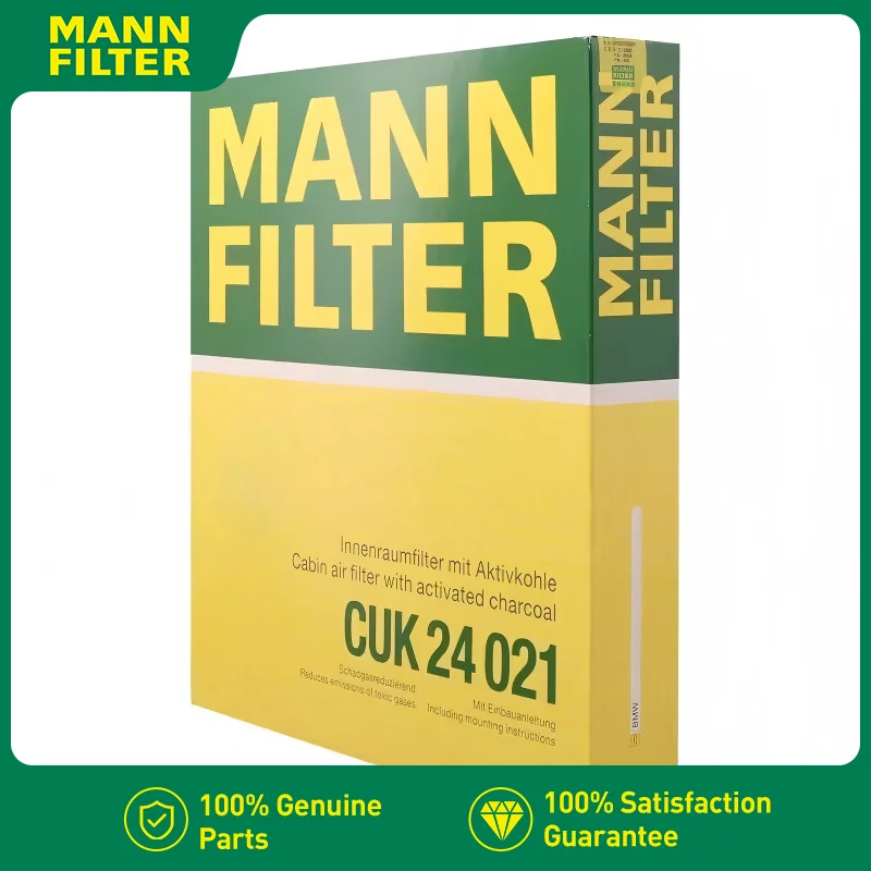 For MINI Cooper F55, F56 2024-2027, MINI COUNTRYMAN 2023-2027 U25 MANN FILTER Carbon Cabin Air Filter CUK24021