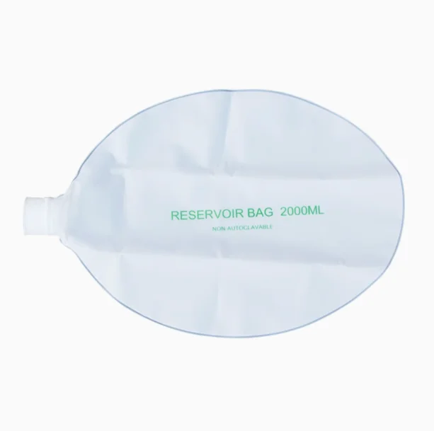 2000ml Air storage bag simple respirator accessories children's oxygen storage bag breathing air bag oxygen storage bag