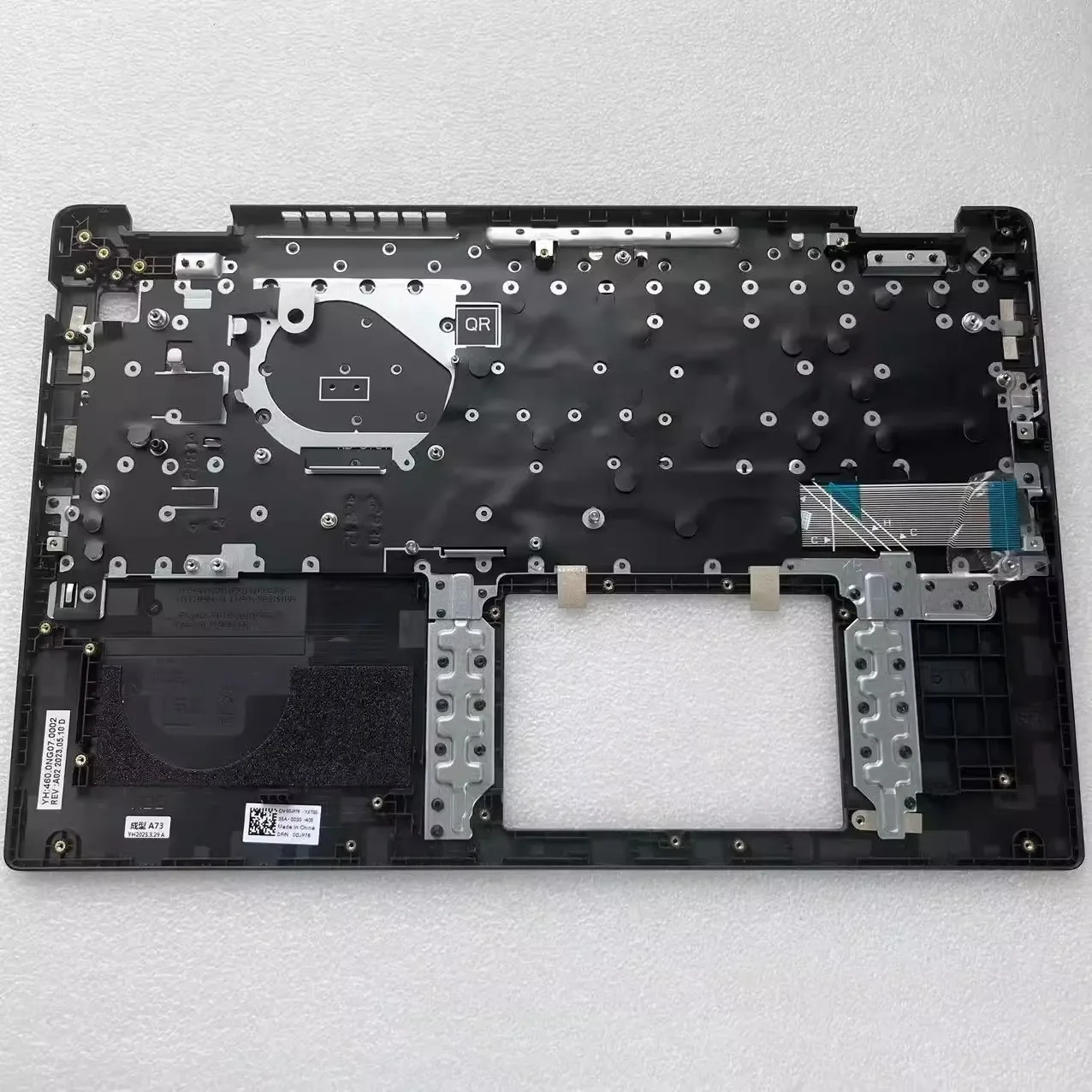 New Original for DELL Latitude 3520 E3520 Palmrest Cover US Backlight Keyboard DJP76 0DJP76 Black