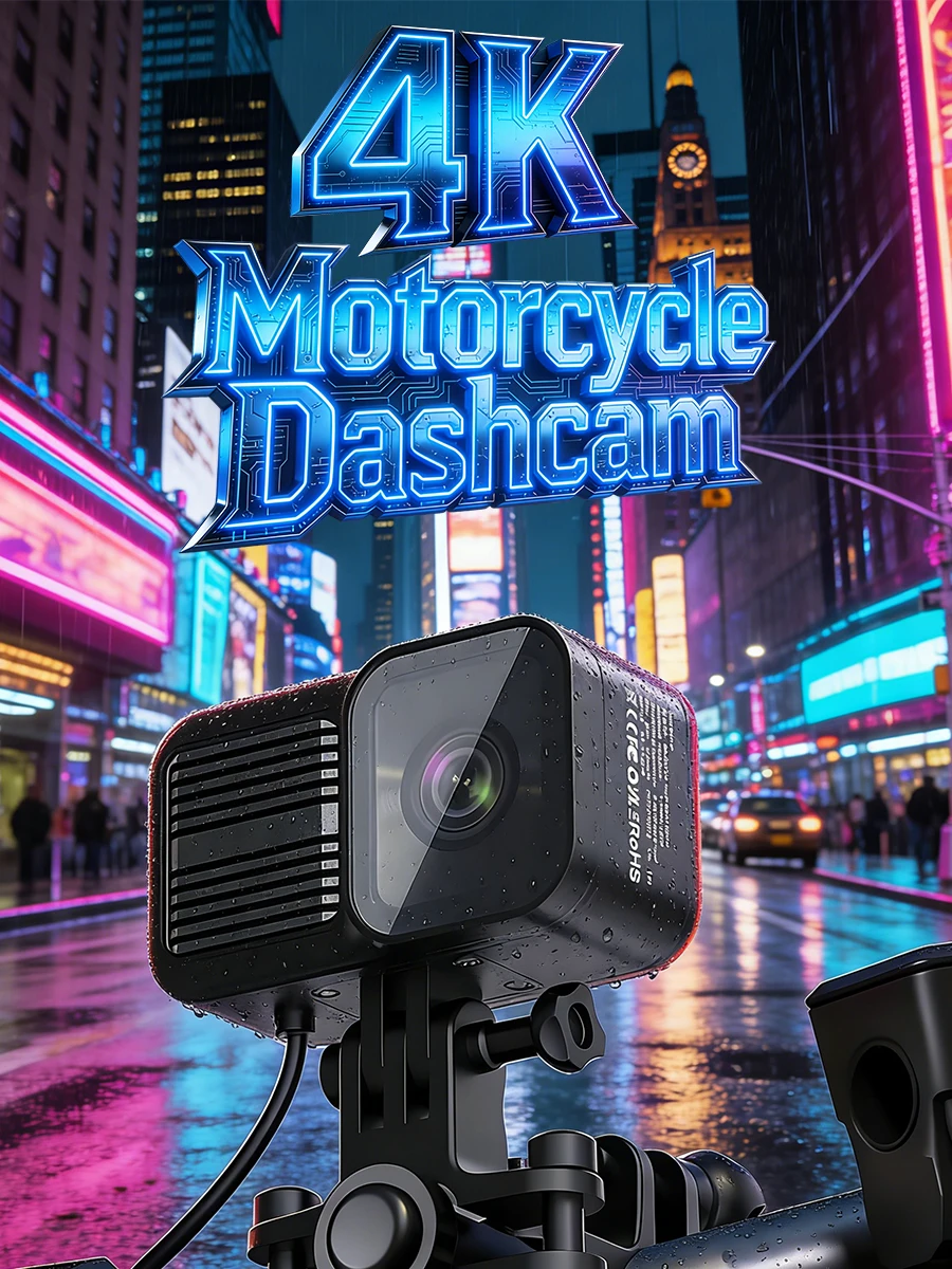 4K Motorcycle Camer…