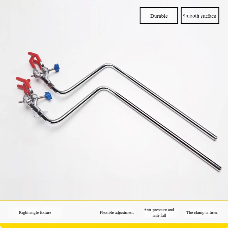 Braçadeira de ângulo reto, ajuste único, ajuste duplo, ângulo reto, três mandíbulas, braçadeira de laboratório