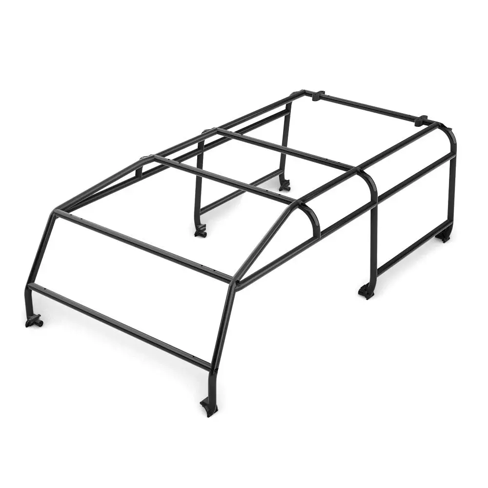 Simulado 324mm rack de bagagem grade de admissão dianteira corpo habitação para 1/10 pista controle remoto veículo traxxas trx4 defender rd110