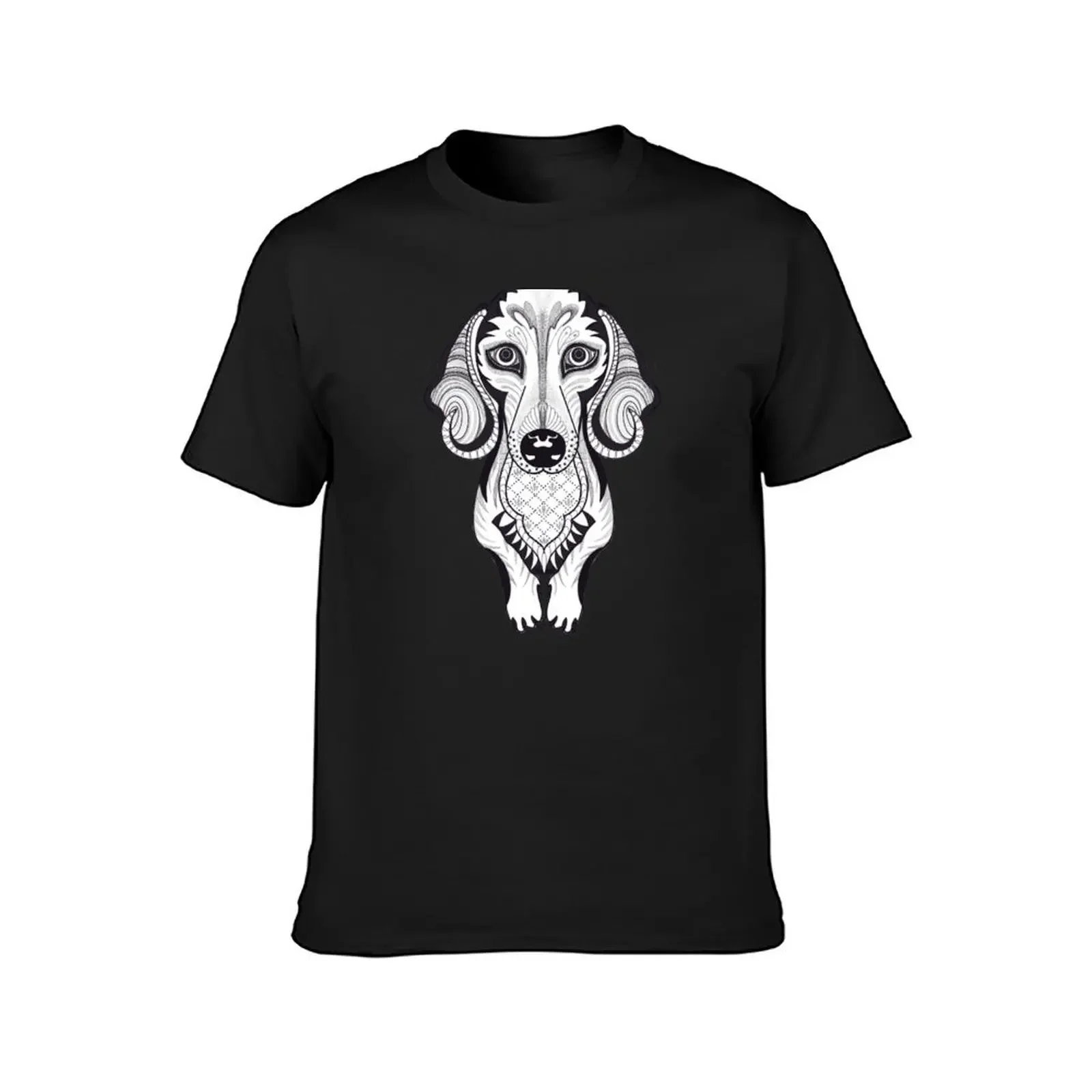 Stumpy The Sausage dog T-shirt anime clothes Aesthetic clothing mens workout shirts