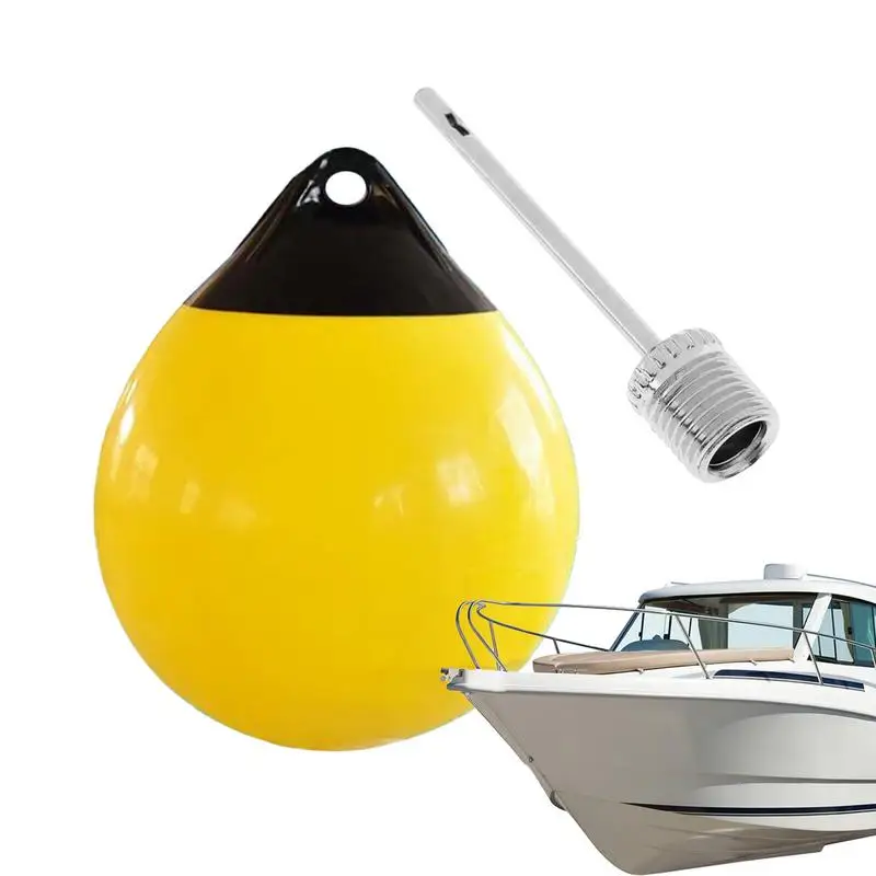 

Round Boat Buoy Boat Anchoring Buoy Inflatable Shield Protection Anti-Collision Marine Safety Flotation Devices For Motorboats