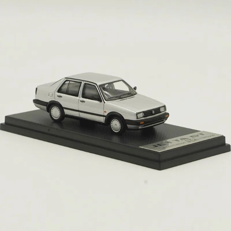 Original 1:64 Scale Vintage JETTA GT Limited Edition Alloy Car Model Classic Adult Souvenir Gift Static Display