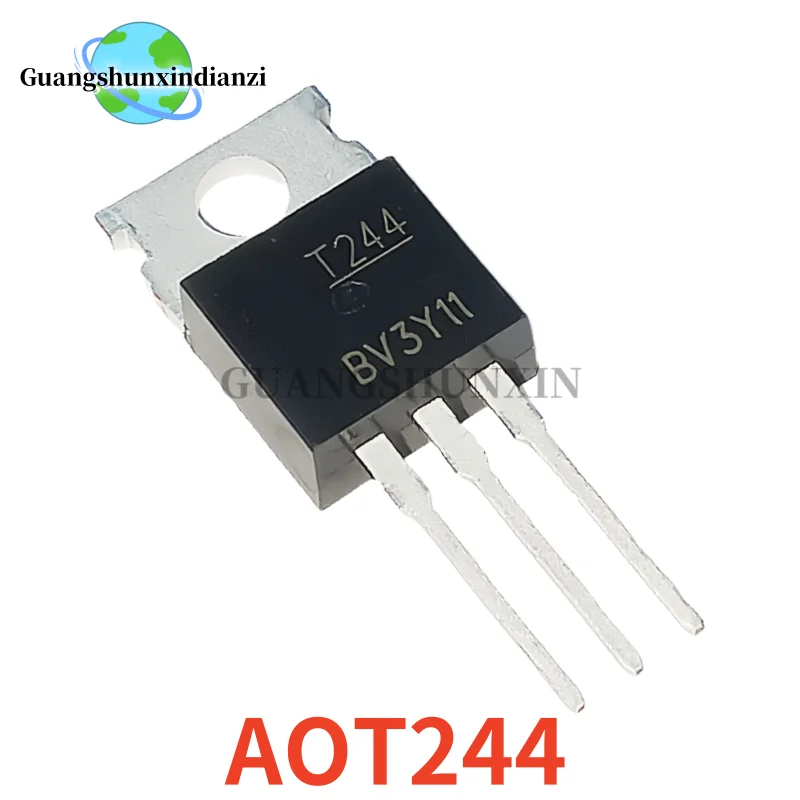 5-10 Uds nuevo AOT244 TO-220 T244 40V Transistor MOSFET de canal N la mejor calidad en Stock