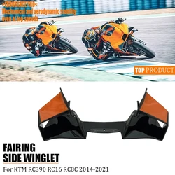 Orange For KTM RC390 RC 390 MotoGP RC16 RC8C  the same fuselage fixed wing spoiler lower shroud front wing 2014-2021