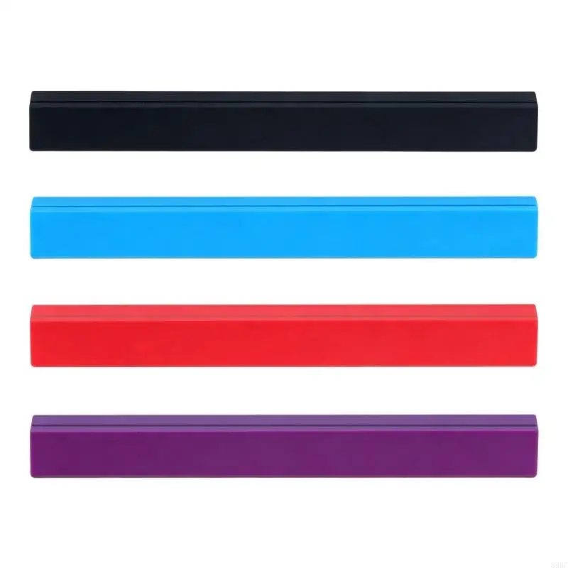 Card Holders Stand with Integrated Slot for Upright Card Storage, Stackable Design for Desktop and Shelf Organization 896C
