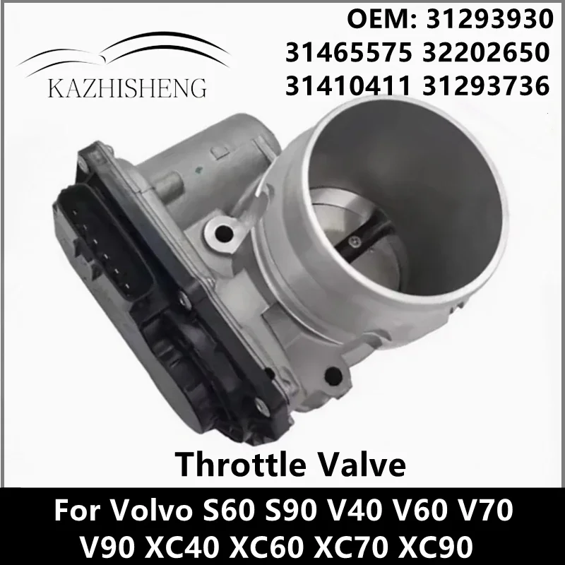 Petrol Engine Turbo Throttle Valve 31293930 31465575 32202650 for Volvo S60 S90 V40 V60 V70 V90 XC40 XC60 XC70 XC90 1.5L 2.0L