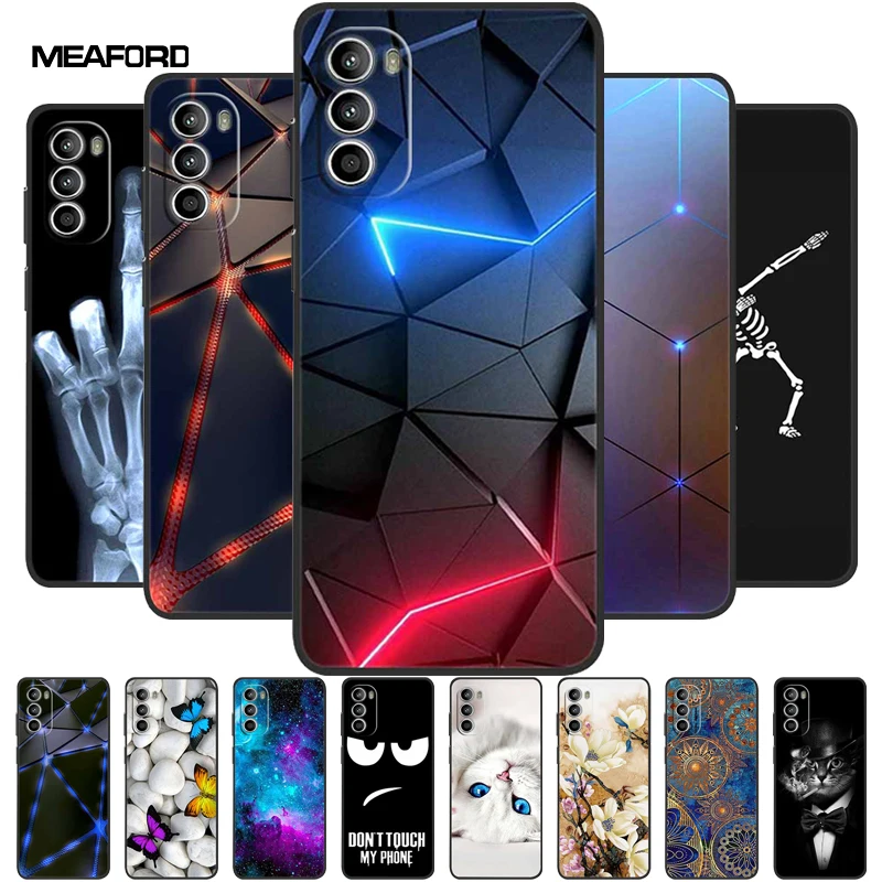 For Moto G52 Case G82 G71S Fashion Soft TPU Silicone Protective Back Case For Motorola Moto G82 Back Cover Fundas MotoG71S G 71S