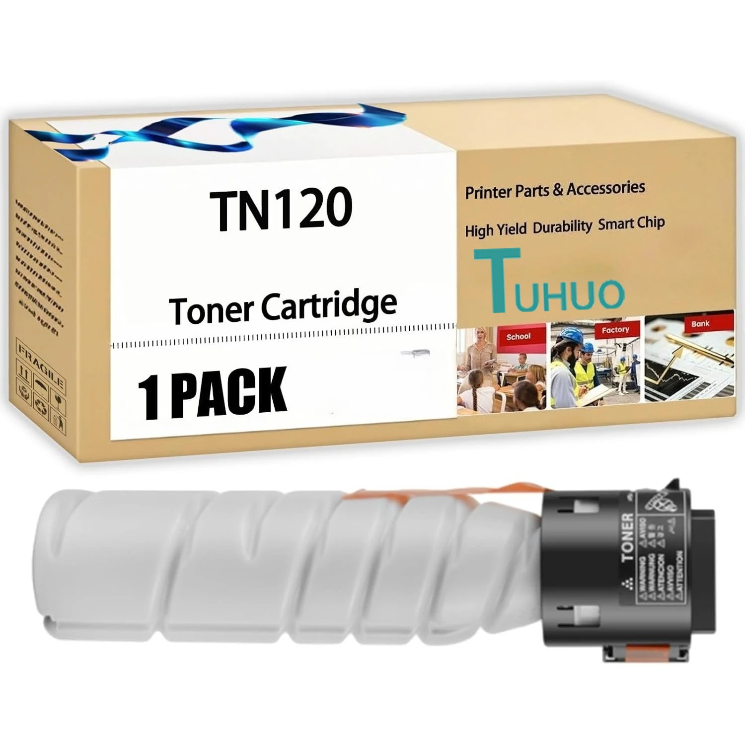 

TN120 TN-120 Совместимый картридж с тонером Надежная работа Совместимость для принтера Konica Minolta Bizhub 7223 7228 7121i