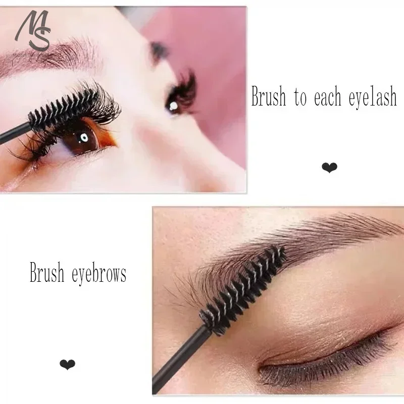 5Pcs Lash Black Spoolies with Tube  Reusable Lash Lift Brush for Eyelash Extension Women Makeup Makeup Under 5 Dollar