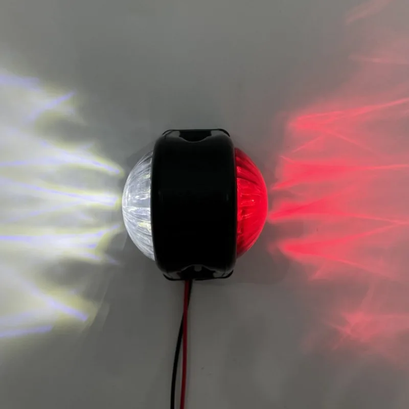 

2Pcs LED Parking Lights Trailer Position Light 12V 24V Side Marker Truck Sidelight Cargo Car Dimensions Clearance Lamp Red White