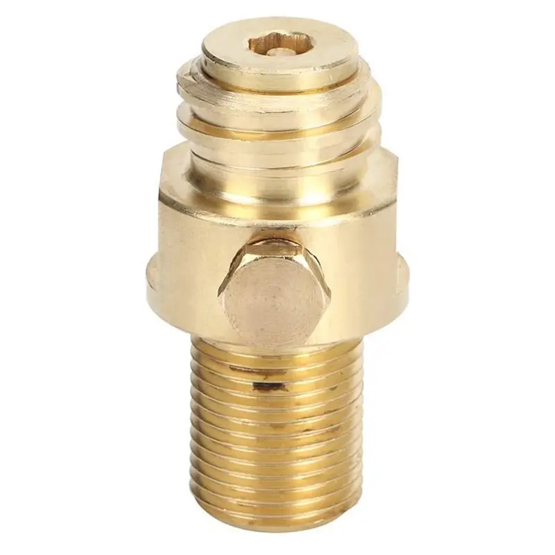 AB13-10X Soda Cylinder Valve CO2 Refill Adapter Converter M18X1.5, Soda Bottles Cylinder Refill Adapter For Sodastream Tanks