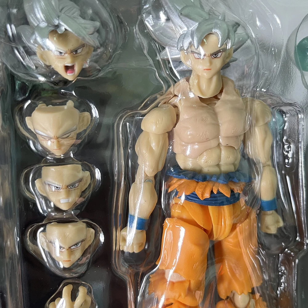 شخصيات حركة أنيمي دراغون بول Z ، سون غوكو ، شفيجارتس ، غوكو الأبيض ، أضرار الحرب ، سوبر سايا ، موديل ، هدايا عيد ميلاد #3