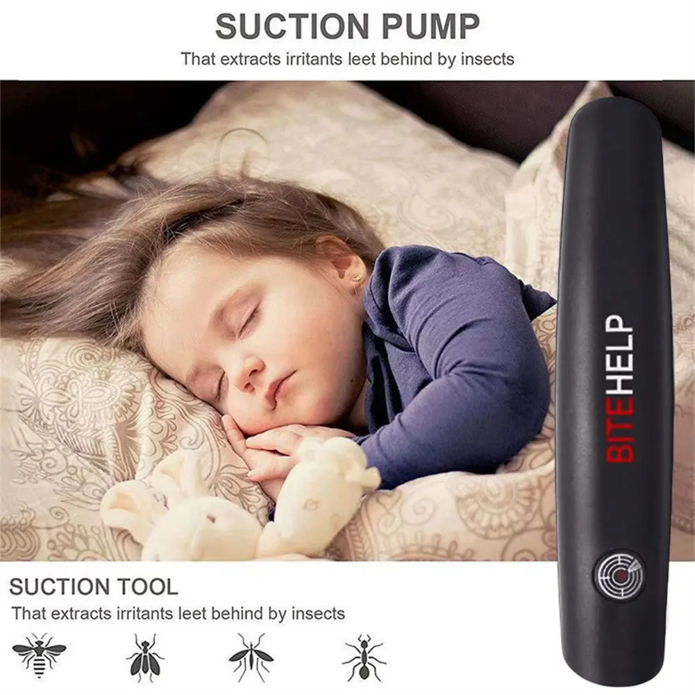 Stylo anti-piqûres de moustique, soulagement de la douleur brûlante et de la gonflement, soulage les piqûres électronique, bâton Anti-démangeaison pour les voyages de Camping en plein air