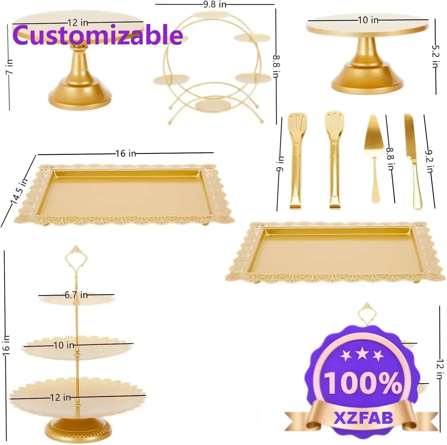 Factory Direct 2026 Dessert Table Display Ornament Cake Dessert Pastry Tray Cold Meal Table Afternoon Tea Snack