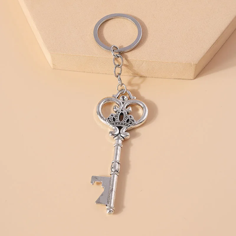 Aihua Original Steampunk Retro Lock Key Charm Schlüsselanhänger für Frauen Gothic Persönlichkeit Schlüsselanhänger Ornamente Schmuck – Detail 2