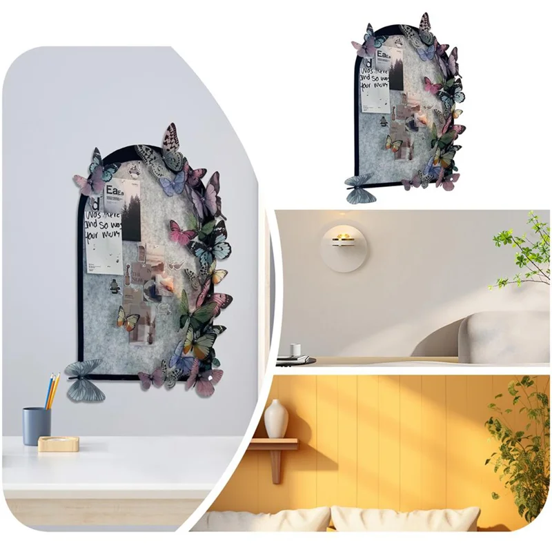 ผีเสื้อ Photo Board ภาพผนังผีเสื้อ Photo Collage Board Home Desktop Decor วันเกิด