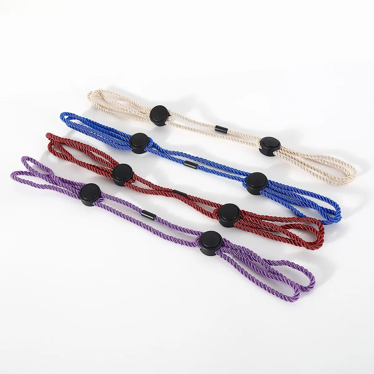 Game Parties Role-playing Stage Props of Cotton Rope Handcuffs And Leg Cuffs Multi-functional Self-binding Supplies image 6