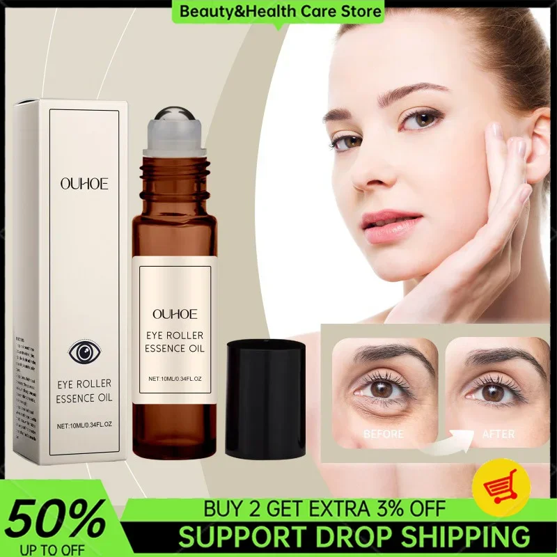 

Eye Roller Essencel Oil Reduce Dark Circles Puffiness Firming Fine Lines Eye Bags Remove Moisturizing Essence Eye Daily Care