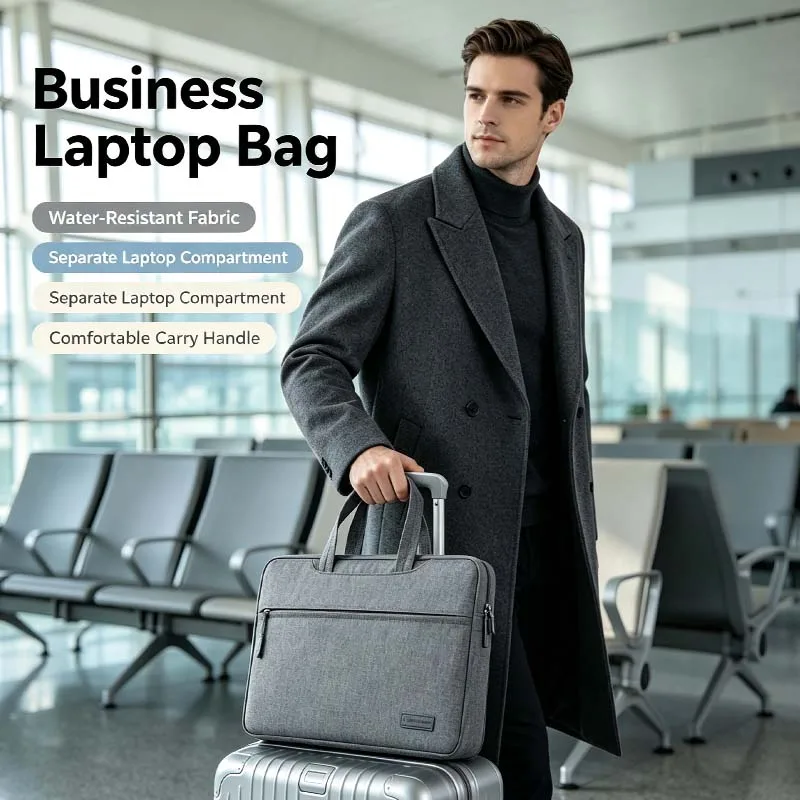 Laptop Bag Portable Handle Laptop Accessories12 13 14 15.6 inch Waterproof Shockproof Laptop Sleeve Case For Macbook Lenovo Ect