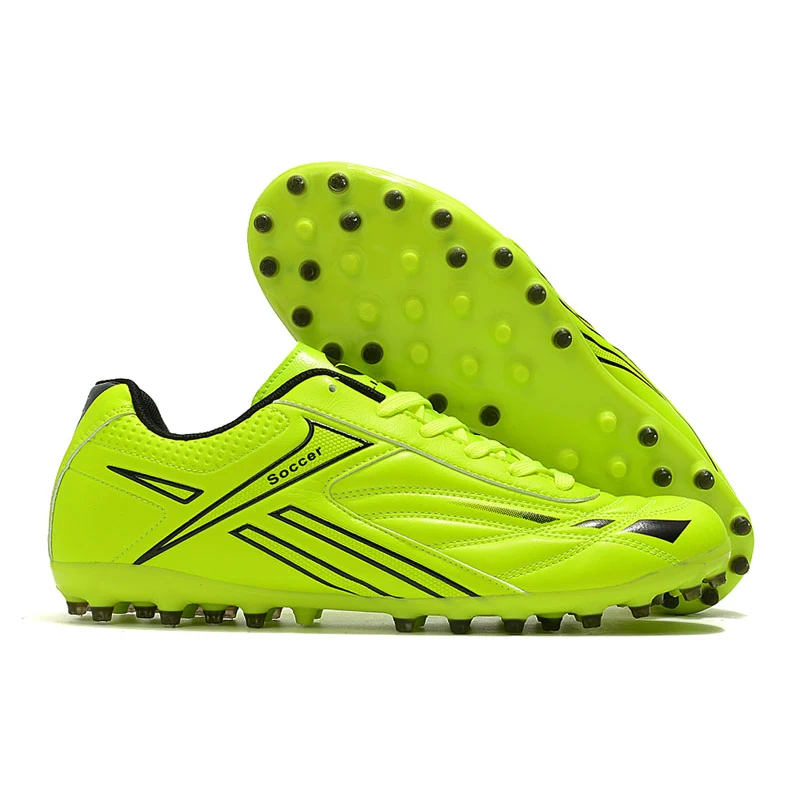 New Unisex Large Size Adult Training Game Sneakers Indoor Outdoor Lawn Youth Student Sport Soccer Shoes 39-45# view 4