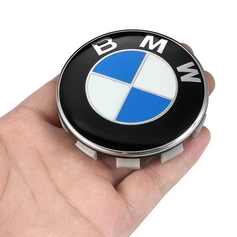 4Pcs 68MM Car Wheel Center Hup Caps Wheel Cover For BMW E36 E39 E46 E60 E90 E90 F01 F10 F30 G01 G20 G21 G30 G11 F15 X5 X3