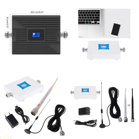 1개 850MHz 신호 증폭기 2G/3G/4G-셀룰러 부스터 모바일 폰 네트워크-안테나 인터넷 확장기 강화 장치