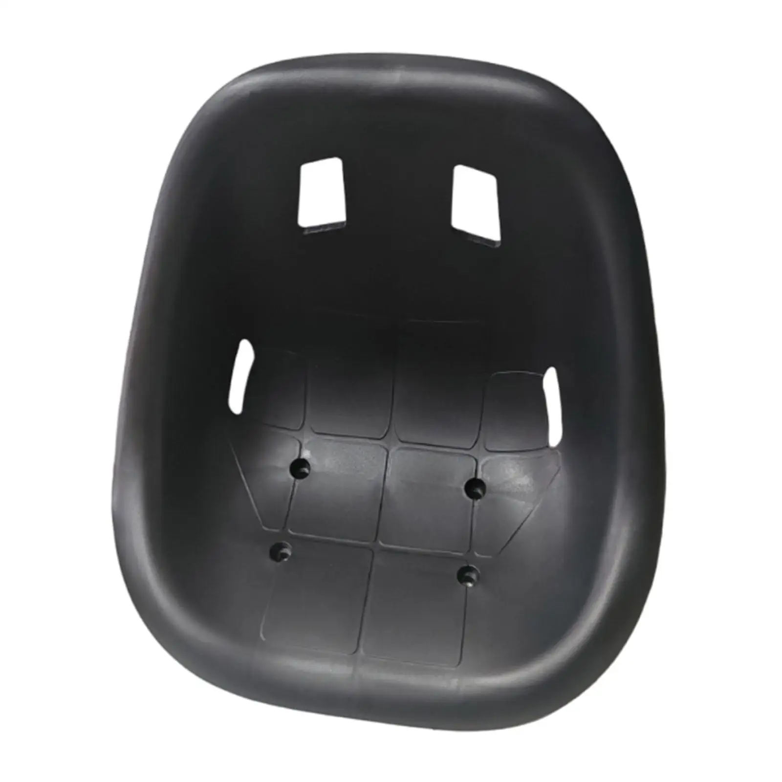 Black Drift Cart Seat Saddle PP Backrest DIY Go Karting Seat for ATV Vehicle Accessories