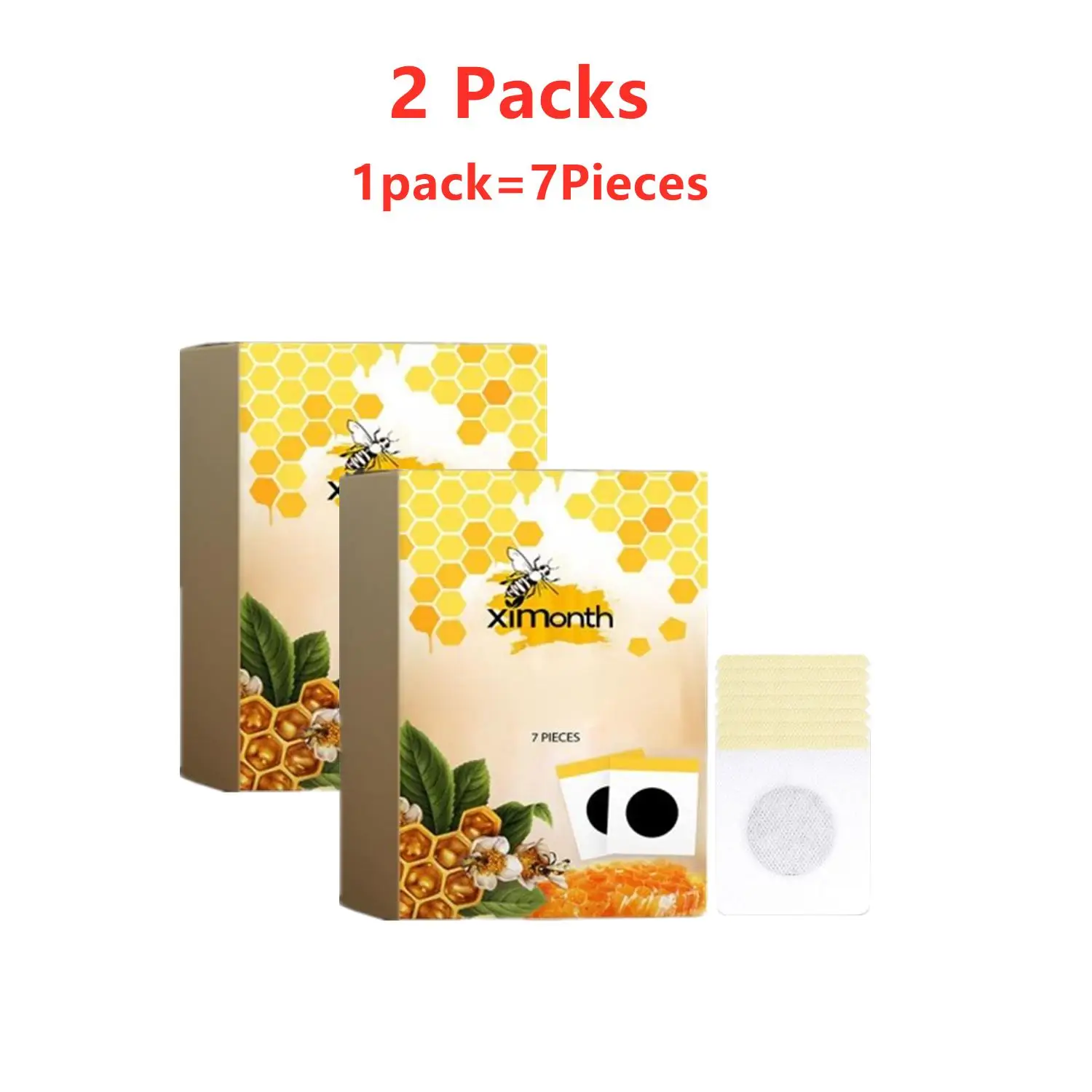 

14Piece Bee Slimming Patch Belly Slimming Patch Lose Weight Detox Abdominal Navel Sticker Fast Burning Fat Improve Stomach