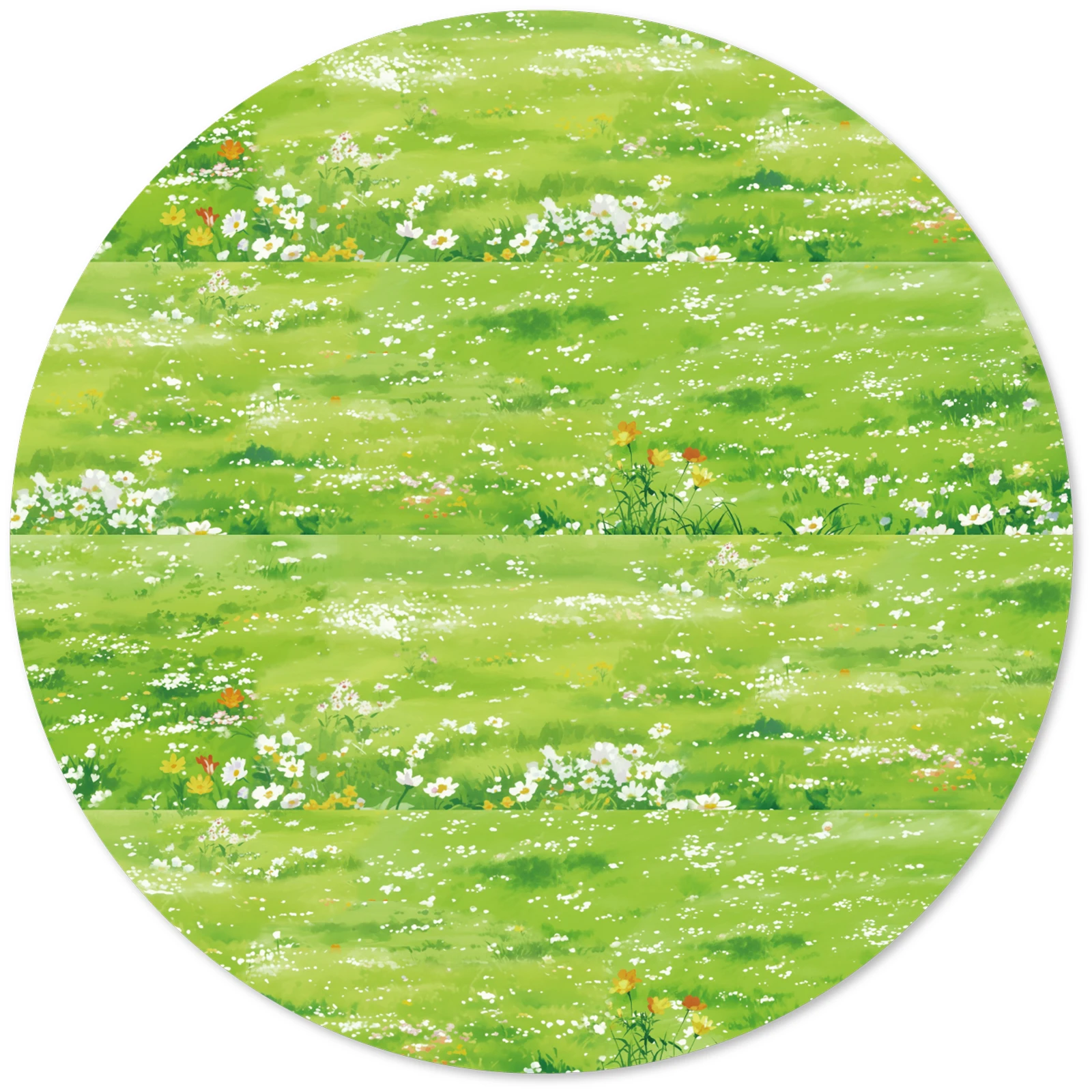 

Etori Life Green Grass and Flower Sea Washi Tape 60Mm×2M Fresh and Healing Forest-Themed Background Decorative Tape Suitable for Scrapbooking, Laptop, Water Bottle, Suitcase, Envelope, Diary, Office Decoration Accessories, Artistic Aesthetics, Student Gif