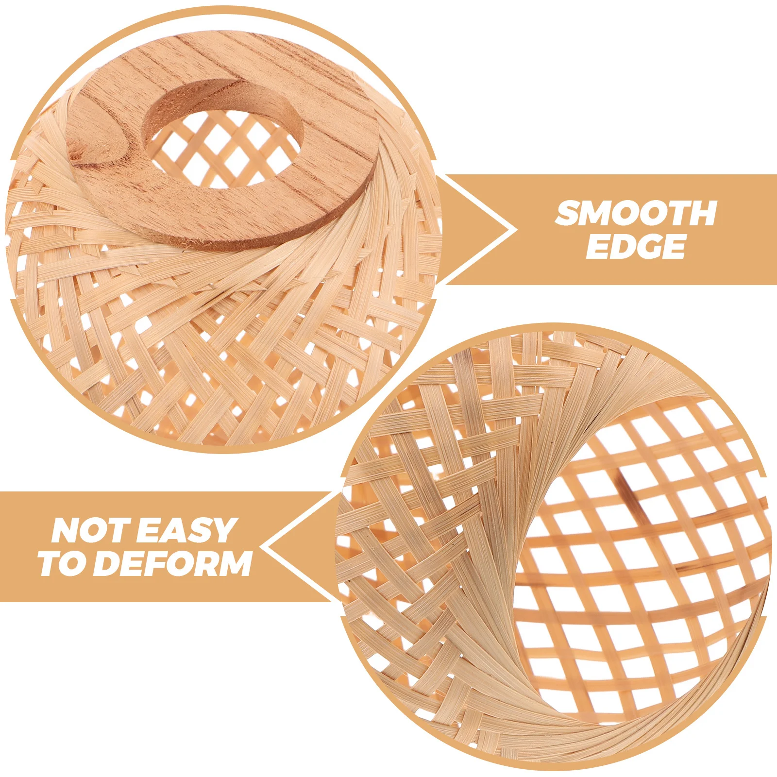 Abażur bambusowy ręcznie pleciony, rustykalny abażur wiszący, lampka w stylu vintage, osłona na lampę do jadalni, sypialni, dekoracja w stylu farmhouse.