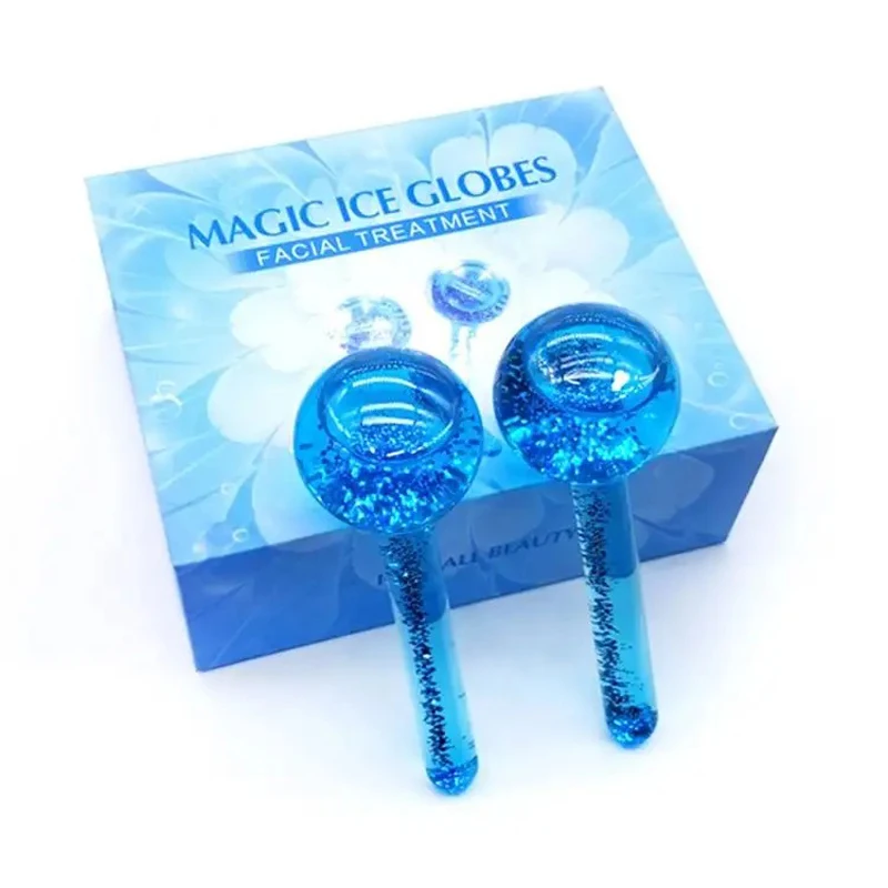 Ice Globes for Facials Skin Cooling Magic Beauty Face Ice Globes