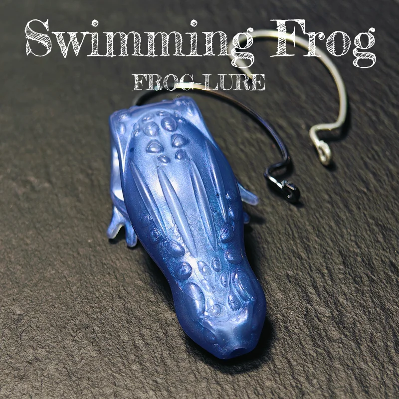 HAIMALUO Swimming Frog Baits Floating lure Fishing Lures Soft Baits Shad Worm Bass lure souple