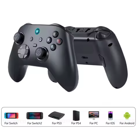 G6 Wireless Controller For Nintendo Switch 1/2 Hall Effect Joystick Gamepad For PS3/PS4/Android/IOS/PC Controls Game Accessories