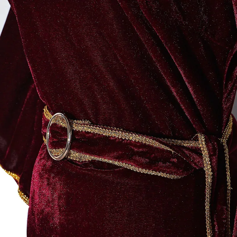 AIAI 2025 película madre Gothel disfraz Cosplay mujeres adultas princesa roja vestido largo cinturón trajes Halloween