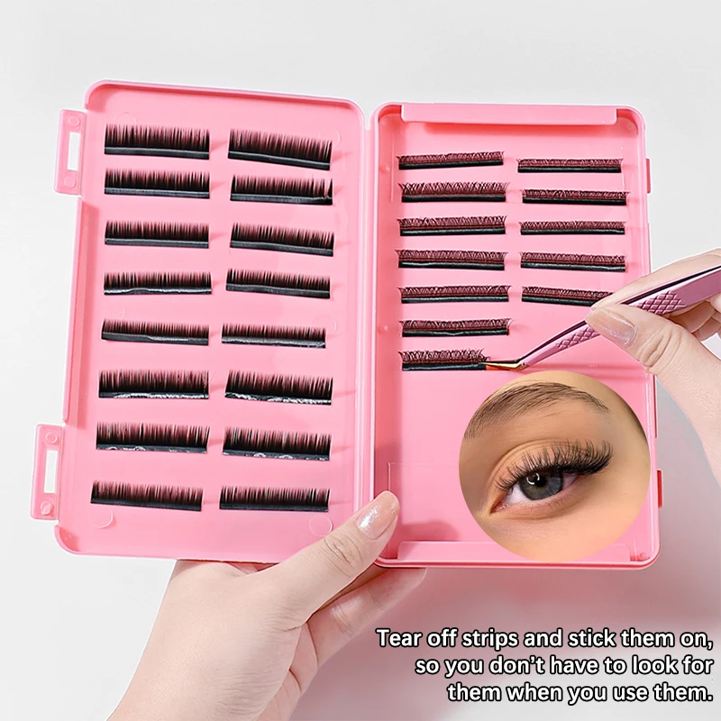 False Eyelashes Dustproof Storage Box Snap Design High-capacity Travel Empty Lashes Holder Case Lash Storage Display Organizer