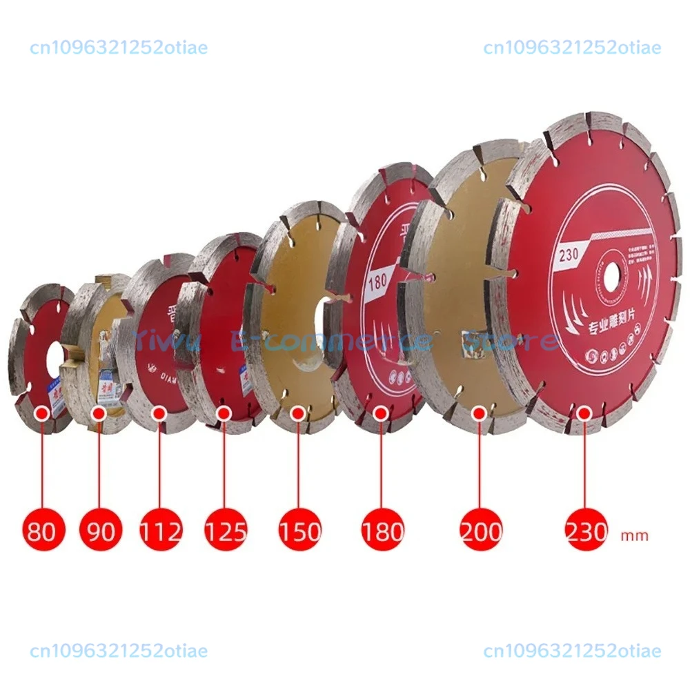 

125MM 5 Inch Diamond Saw Blade Stone Concrete MarbIe Granite WaII FIoor Slotting Cutting 3/4/6/10MM Thickness Tuck Point Blade