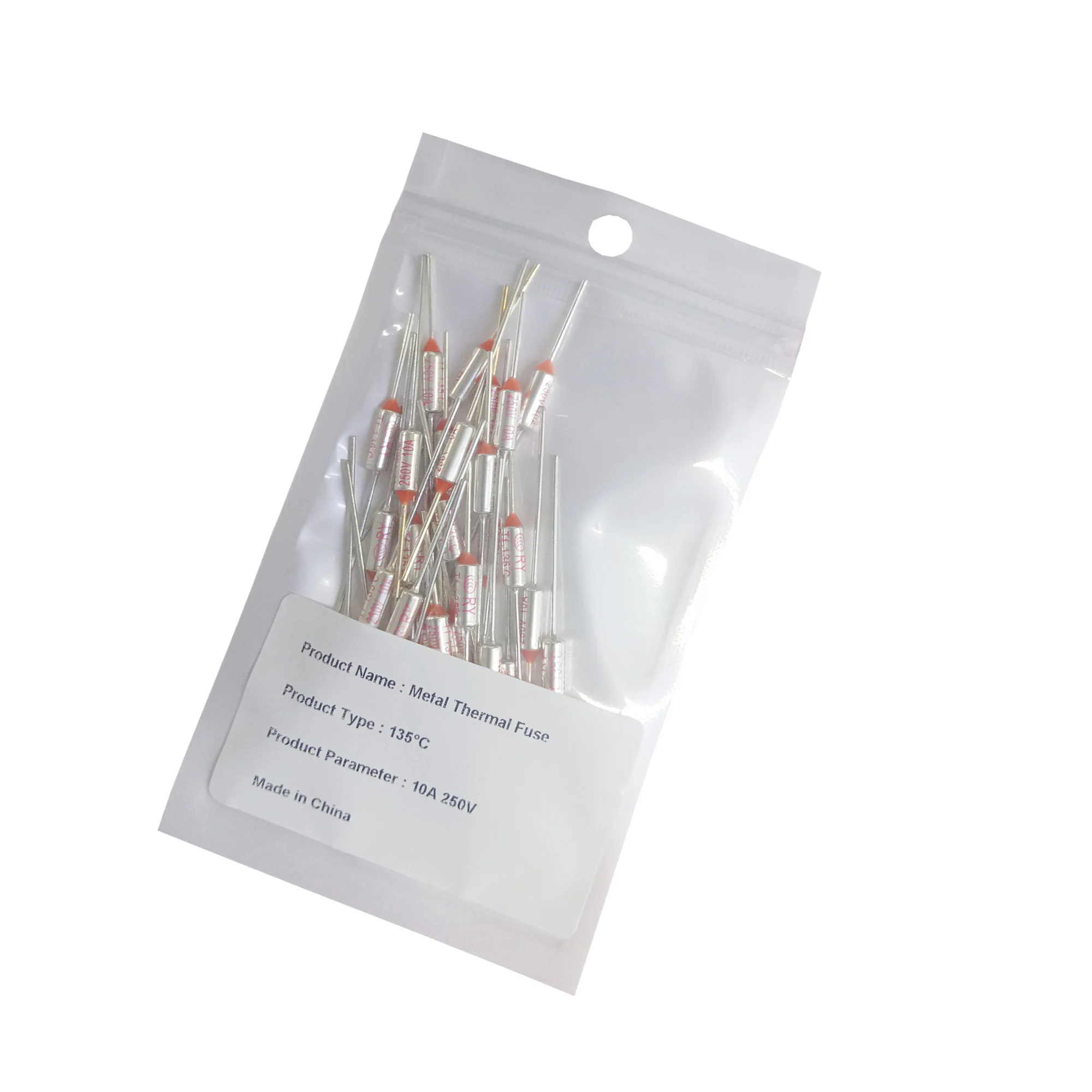 10PCS Rice Cooker Electric Pressure Metal Thermal Fuse 10A 250V TF 113 Degree 115 117 120