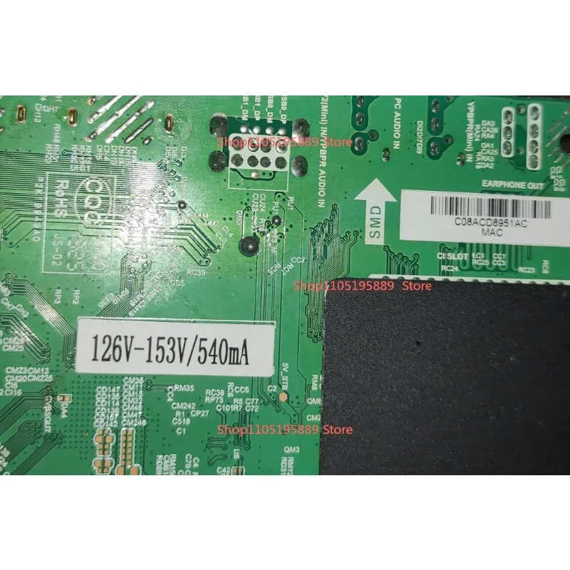 

tp.mt5510s.pc822 Материнская плата сетевого телевизора «три в одном» для lc564pu2l01 126 В-153 В 540 мА