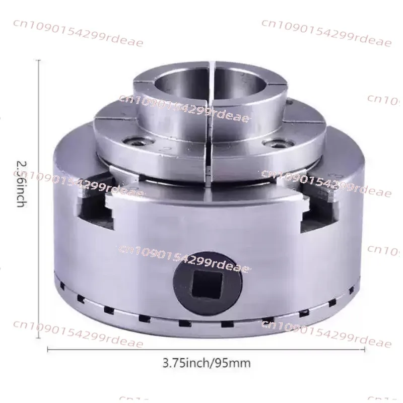 KP96 Woodworking Chuck 5 Inch KP125 Four-jaw Self-centering M33 Thread 4 Inch 100 Chuck for Woodworking Lathe
