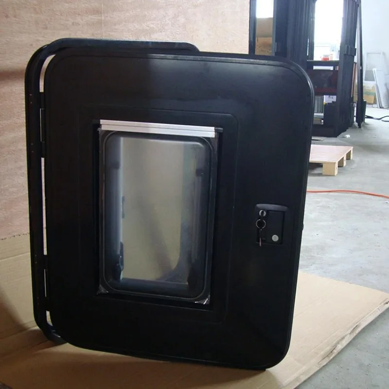 المهنية الصانع سبائك الألومنيوم 620x1000mm RV باب الدمعة مع نافذة خارجية #4
