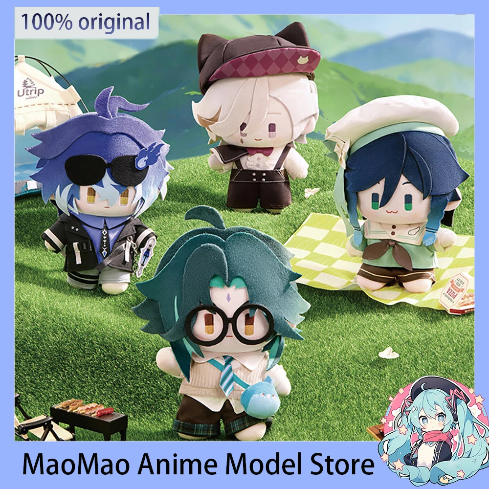 

Оригинальные плюшевые игрушки по игре Genshin: Венти, Лини, Флинс — аниме-фигурки, коллекционные модели, подарки на день рождения