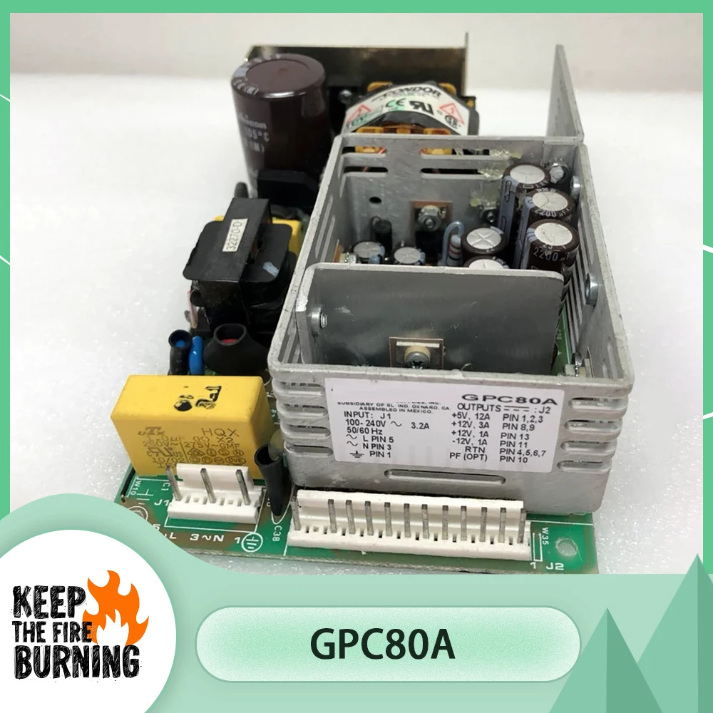 Industrial power supply +5V12A +12V3A +12V1A -12V1A GPC80A