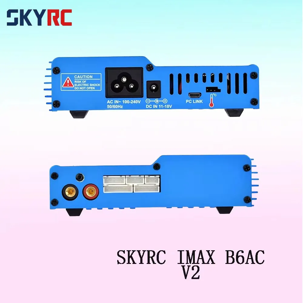SKYRC iMAX B6AC V2: Chargeur/déchargeur d'équilibre 50W 6A, LCD – Utilisateurs de batteries Li-ion/NiMH/LiPo RC