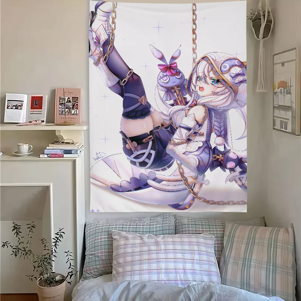 

Sexy Theresa Apocalypse Tapestry Bedroom Living Home Decor Bar Outdoor Festival Wall Hanging Decoration Background Art Banner