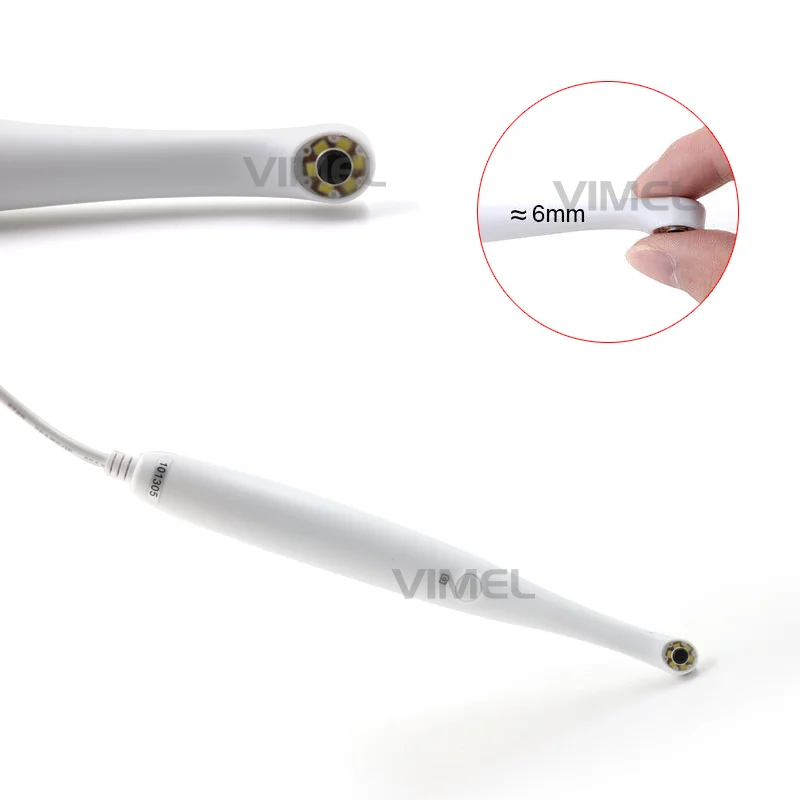 HD 8.0Mega Pixels Wire USB Intraoral Endoscope Dental Intra Oral Camera with 6 Led Light with Dental Software