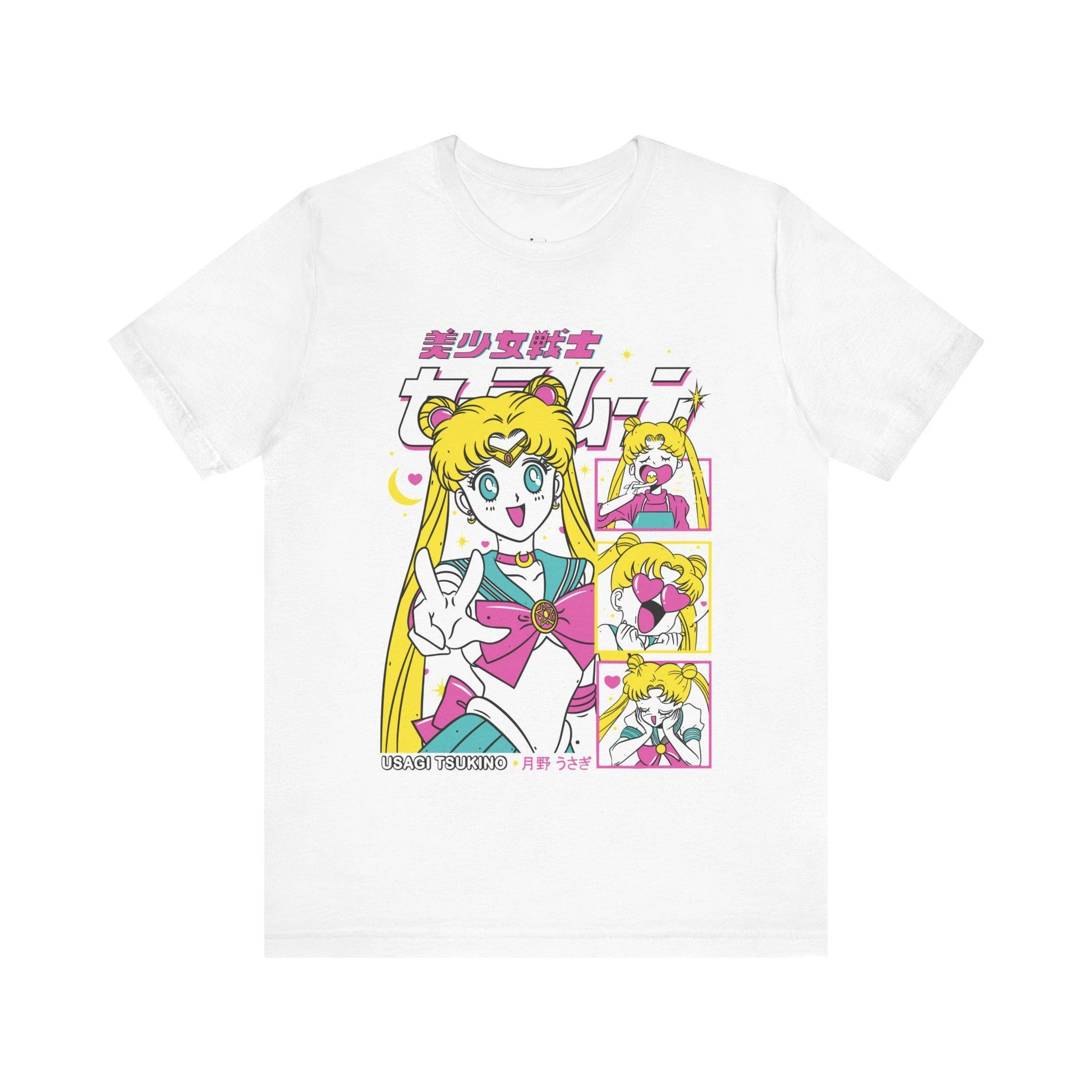 2026 Retro Anime T-shirt, Sail - Fashion Y Vintage ulasan dan harga