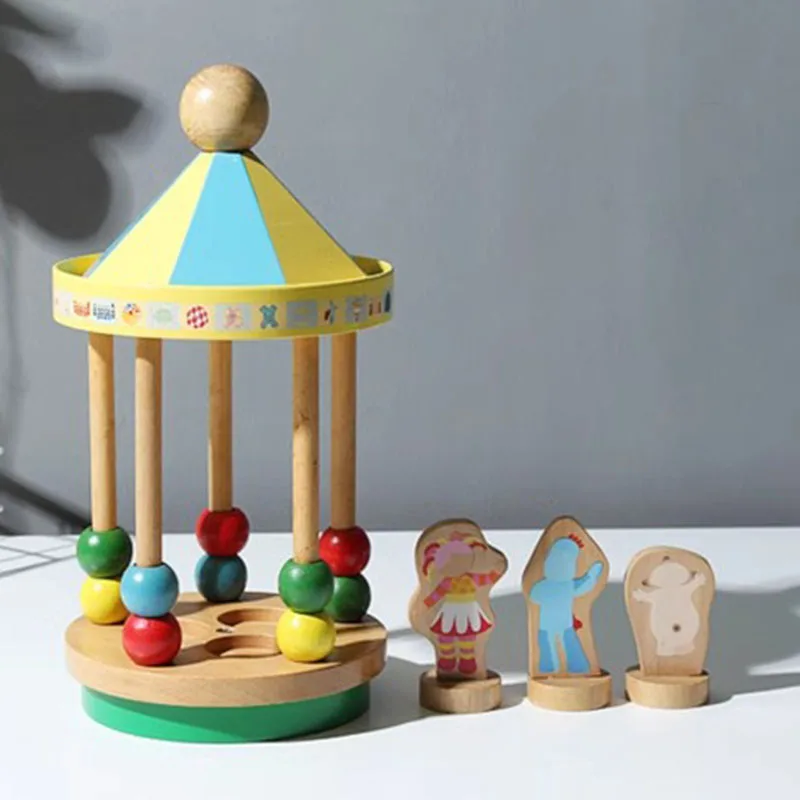 In The Night Garden Plastic Wooden Toy Wood Ship Boat Merry-go-round Whirligig Igglepiggle Upsy Daisy Makka Pakka Friend Gift